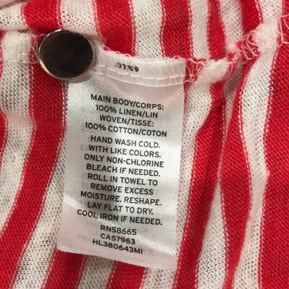 Chelsea28 Ruffle Linen Tee - Picture 2 of 5